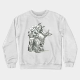 The Splithoof Centaurhog Crewneck Sweatshirt